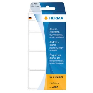 Adressaufkleber von HERMA
