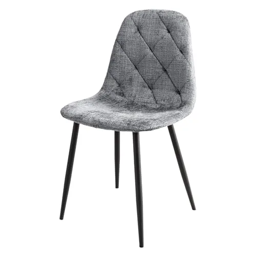 riess-ambiente Esszimmerstuhl GLAMM grau/schwarz