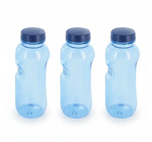 Greiner Trinkflasche, 3x Kavodrink Tritan 0,5 L BPA-frei