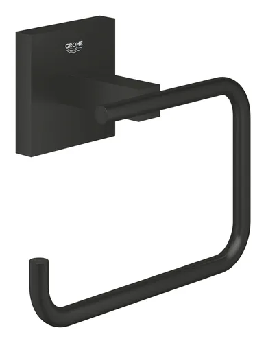 Grohe Start Cube WC-Papierhalter ohne Deckel in schwarz von GROHE