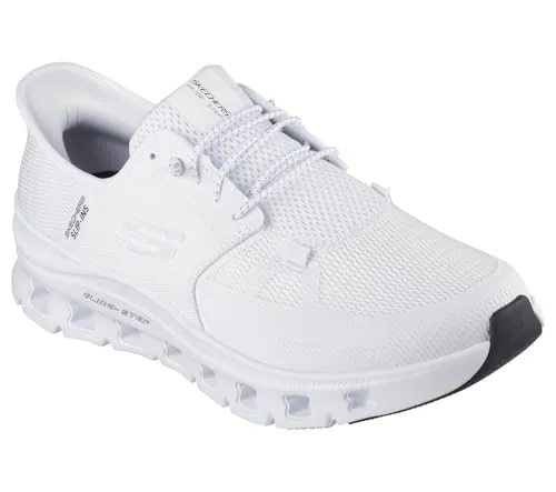Skechers Adult Glide-Step PRO - weiß Gr. 41 - Herren-Sneaker mit innovativer Glide-Step Dämpfung für maximalen Komfort und Unterstützung bei jedem Schritt.