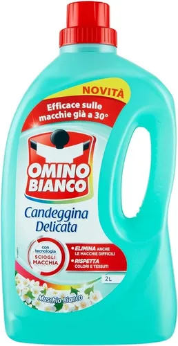 Omino Bianco Sanftes Bleichmittel Weißer Moschus oder Breza Marina 2 l, 2000 ml