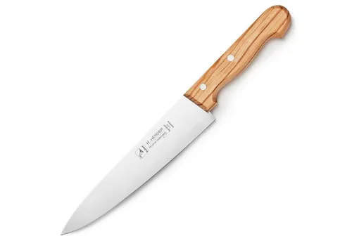 Landwiesen Kochmesser H.Herder Tukan 34cm - Olivenholz - Kochmesser der Kategorie 'Kochmesser', gefertigt aus hochwertigem Olivenholz mit antibakterieller Oberfläche. Ideal für präzises Schneiden und bietet Langlebigkeit und Stil in Ihrer Küche.