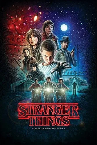 Stranger Things Key Art Poster Standard