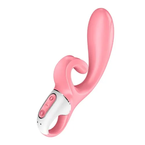 Satisfyer Hug Me Connect App Klitoris- und G-Punkt Vibrator | Flexibles Sex-Spielzeug | 2 starke Motoren | Ergonomisches Design | Stimulation & Vibration für Damen | App-gesteuert in rosa