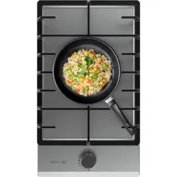 Cecotec Butan- und Erdgas-Kochfeld Bolero Squad G 1200F - Kochfeld für Butan und Erdgas mit 1 Flamme, 3,5 kW WOK-Brenner und Sicherheitsventil. Ideal für intensives Kochen und maximale Geschmacksentfaltung.