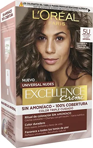 L'Oréal Paris Creme Universal Nudes Tinte 5U-Light Brown