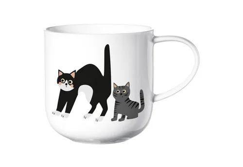 ASA SELECTION Becher Coppa Henkelbecher Surprised Cats von ASA