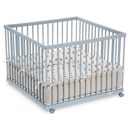 FabiMax Baby Laufgitter 100x100 Grau