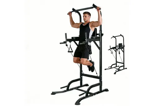 Gywowken Multifunktionale Kraftstation Power Tower mit Dip Station