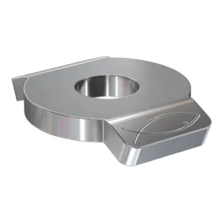 U-Scheibe PU 12,5 A4 - Eisenwaren, ermöglicht direkte Befestigung von Elementen mit Formloch an Wand oder Decke, ideal für präzise Montagen.