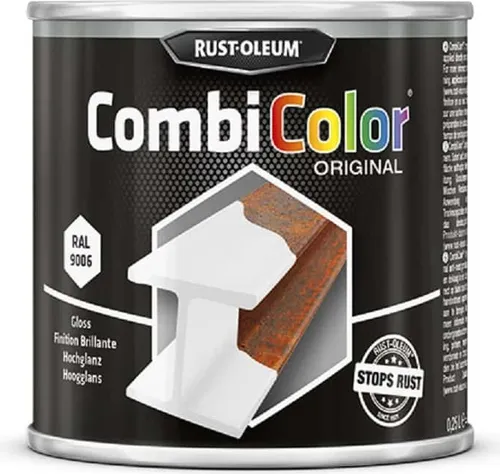 Rust-Oleum CombiColor Original Hochglanz 250ml Weißaluminium Ral 9006