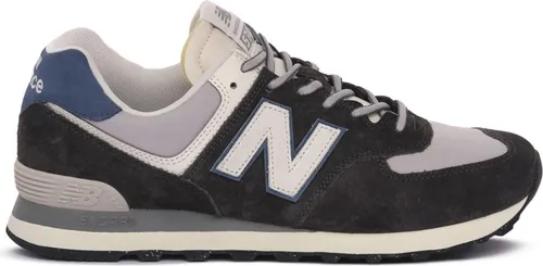 New Balance 574 Herren Sneakers Grau U574NVE - Klassischer Lifestyle-Sneaker - Laufschuhe mit Retro-Running-DNA, robustem Wildleder und atmungsaktivem Mesh. ENCAP-Dämpfung für ganztägigen Komfort und langlebige Gummi-Außensohle für optimalen Grip.