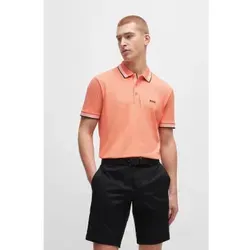 Boss Herren Poloshirt Rot 50469055-649 Grösse 3XL - Poloshirt für Herren von Boss, aus 100% Baumwolle, bietet hervorragende Atmungsaktivität und Tragekomfort. Ideal für sportliche Anlässe oder den Alltag dank klassischem Design und hochwertiger Verarbeitung.