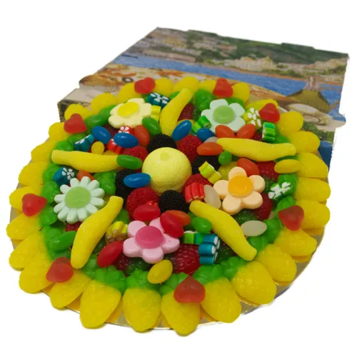 Fruchtgummi Pizza Sonnenschein sommerlich bunt fruchtig süß 500g