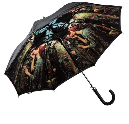 Luckyweather not just any other day Stockregenschirm Regenschirm SWEET ROSES Automatik Double Layer