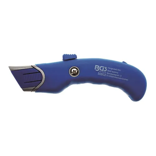 BGS Sicherheitsmesser - Cuttermesser mit sicherer Klingenführung, ideal für präzise Schnitte in Werkstatt und Haushalt.