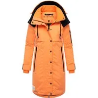 Marikoo Anoukaa Damen Winterjacke - Funktionsjacke im eleganten Design, langer Parka mit abnehmbarer Kapuze und luxuriösem Innenfutter für optimalen Kälteschutz und Stil.