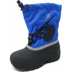 Kamik Southpole4 Schneestiefel, Blue (BLU), 31 EU - Wanderschuhe mit wasserdichtem Nylon-Obermaterial und herausnehmbarem Innenschuh aus 97 % recycelten Materialien – perfekt für umweltbewusste Abenteurer.