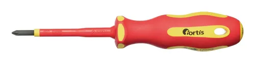 fortis Schraubendreher, VDE PZ1 x 80 mm von Fortis