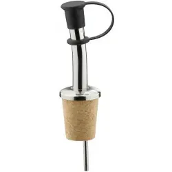 WESTMARK Inox Standard Ausgießer, Naturkorken, Schlaufenkäppchen 45302280 , 1 Packung = 2 Stück