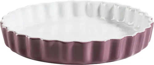 MÄSER Tarteform 27 cm BERRY – Vielseitig und stilvoll - Backformen – Hochwertige Keramik, backofenfest bis 300°C, ideal für Tarte und Quiche, ergänzt perfekt die KITCHEN TIME Serie.