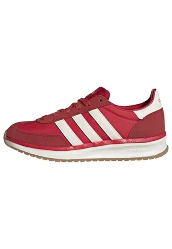 adidas Damen Run 70S 2.0 Schuhe - Pure Ruby/Off White, 38 EU - Damen-Sneaker mit regulärer Passform, Obermaterial aus Leder und bequemer Cloudfoam Zwischensohle für optimalen Komfort.