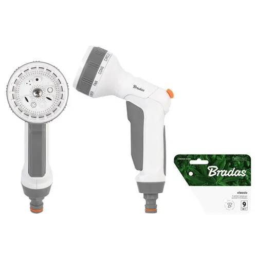 Gartenbrause Handbrause Schlauchbrause Wasserspritze Reinigungsspritze Sprühpist