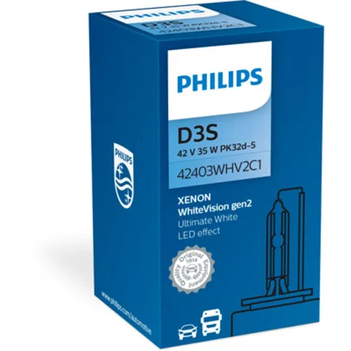 Philips D3S 35W PK32d5 White Vision 5000K Xenon