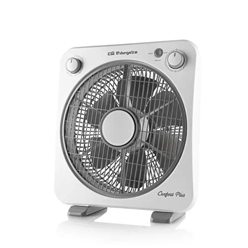 Orbegozo BF 0138 Tischventilator - Ventilator für den Haushalt mit 3 Geschwindigkeitsstufen, ideal für erfrischende Luftzirkulation im Raum. Kompakt und leistungsstark mit nur 40 W.