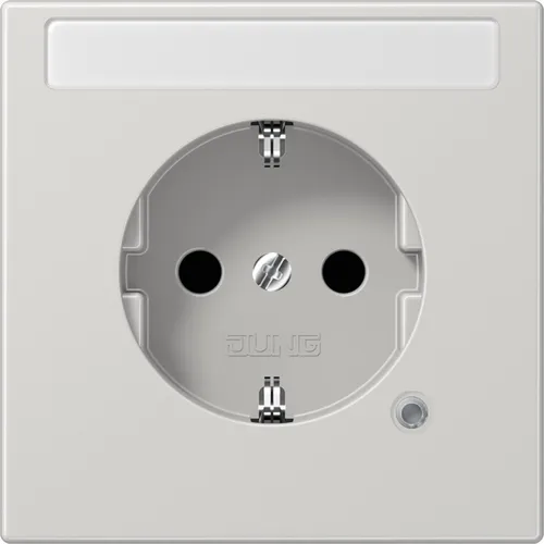 Jung SCHUKO-Steckdose 16 A 250V LS 1520 NAKO LG in schwarz von Jung