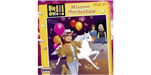 United Soft Media Hörspiel-CD Die drei !!!: Mission Pferdeshow, Audio-CD, Audio-CD