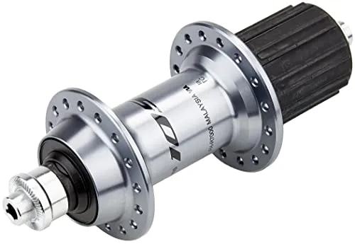 Shimano 105 Kasseten-Hinterrad Nabe, Silber, 36 Loch - Radnaben mit Hohlachse und Schnellspanner für 10-11-fach Systeme, ideal für anspruchsvolle Radfahrer, Gewicht nur ca. 353 g.