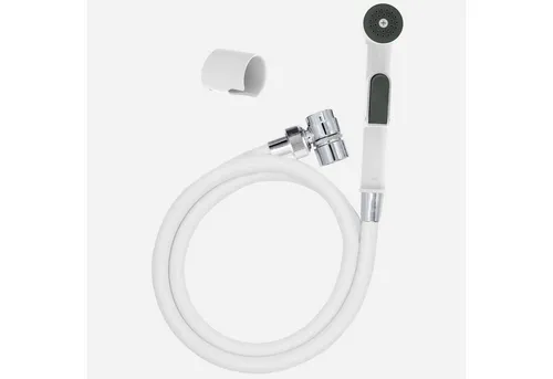 Bidet Waschbeckendusche-Set Weiß