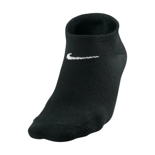 Nike Herren Socken Sport No Show, 3er Pack, Gr. 34-38, Schwarz (Noir - Noir)