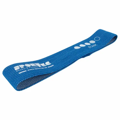 Sport-Tec Fitness-Loop aus Textil, 32x5,8 cm, stark, blau