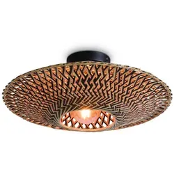 Good & Mojo Deckenleuchte Bali, Handmade in Vietnam in schwarz von Good&Mojo