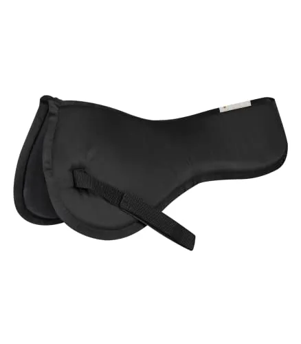 WALDHAUSEN Sattelkissen Memory Foam, PON, schwarz - Sattelunterlage mit stoßabsorbierendem Memory Foam, der sich perfekt dem Pferderücken anpasst und Druckstellen verhindert. Ideal für optimalen Sitz und Komfort bei jedem Ritt.