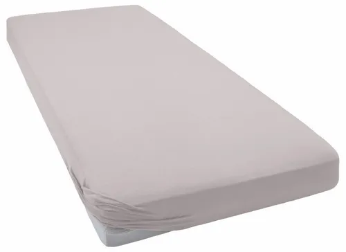 Estella Spannbetttuch Samt Velours 5700 in Platin 140x200-160x200cm - Bettlaken in samtig weicher Frotteequalität, ideal für Schlafzimmer, pflegeleicht und bügelfrei, hergestellt in Deutschland.
