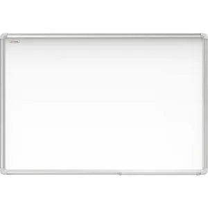 ALLboards Whiteboard Premium EXPO 120 x 220 cm - Premium Whiteboard mit lackierter Oberfläche, ideal für regelmäßigen Gebrauch. Magnethaftend und trocken abwischbar, inklusive Ablageschale für Stifte. 10 Jahre Garantie auf die Oberfläche!
