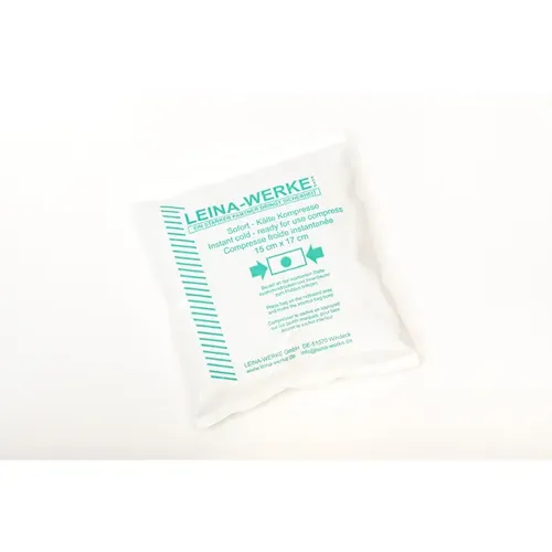 Leina Werke Kaltkompresse Leina sofort Kälte Kompresse 15x16cm lindert den Schmerz durch angenehme Kühlung 44053