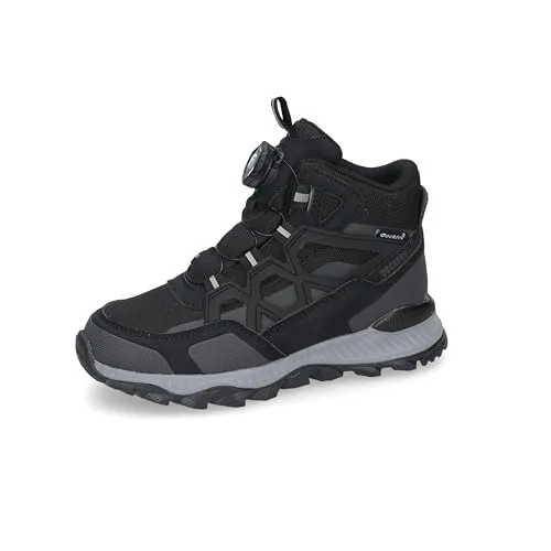 Dockers by Gerli Kinder Klassische Stiefeletten - Wanderschuhe für Jungen und Mädchen, wasserabweisend und warm gefüttert mit Wechselfußbett für optimalen Tragekomfort.