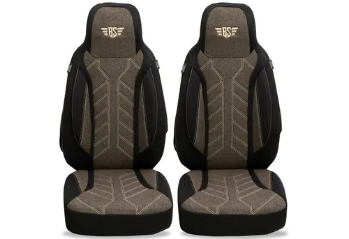 BREMER SITZBEZÜGE für Ford Transit 6 (2006-2013) in braun von Bremer Sitzbezüge