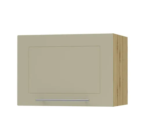 Feldmann-Wohnen Küchenhängeschrank in Creme mit Eiche Artisan