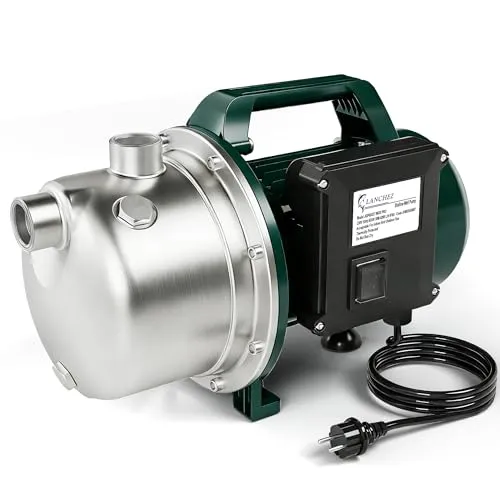LANCHEZ Gartenpumpe 4200 l/h – Leistungsstark und zuverlässig