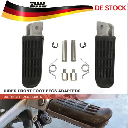 Fußrasten Paar vorne für Honda CB CBF CBR 600 FX - Fußrasten & Pedalauflagen, Originalform für optimale Passform und Komfort beim Fahren, ideal für verschiedene Honda Modelle.