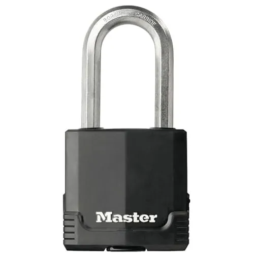 MASTER LOCK M515EURDLH Excell Vorhängeshloss 64mm mit Vinyl-Besichtung - Bügel 38mm