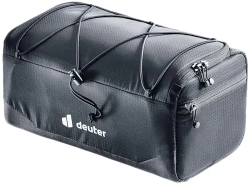 Deuter Unisex-Adult Handle Bar Bag 8 KF - Lenkertasche für Fahrräder - Fahrradtasche mit U-förmiger Frontöffnung, elastischem Kompressionszug und praktischen Netztaschen. Ideal für sicheres Verstauen während der Fahrt.
