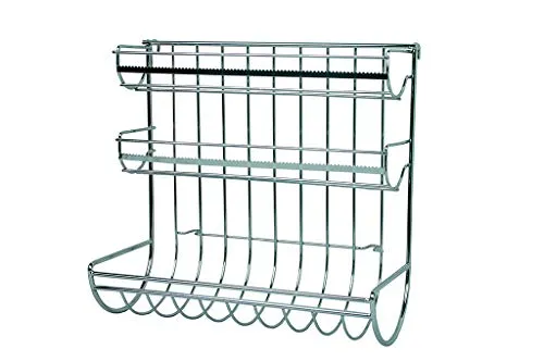 Gravidus Küchenleiste mit Rollenhalter in silber von Gravidus