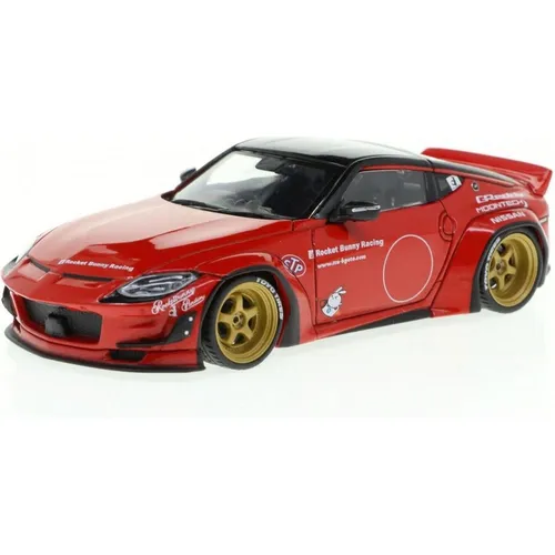Solido 421438216 - 1:43 Nissan 400Z Rocket Bunny 2022 rot - Modellauto im Maßstab 1:43, aus hochwertigem Metall und Kunststoff, detailgetreu und ideal für Sammler und Autofans.